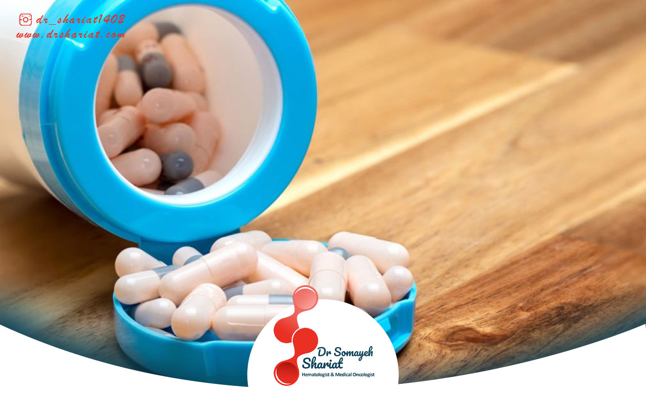 قرص آهن برای کم خونی