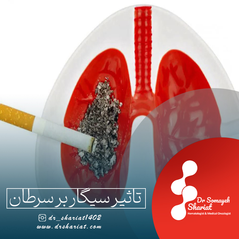 تاثیر سیگار کشیدن بر سرطان ریه