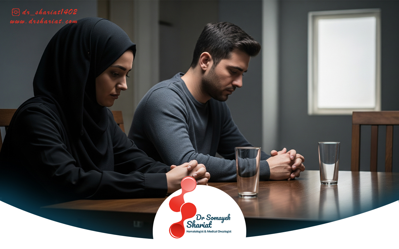 ریسک ازدواج بدون مشاوره کم خونی