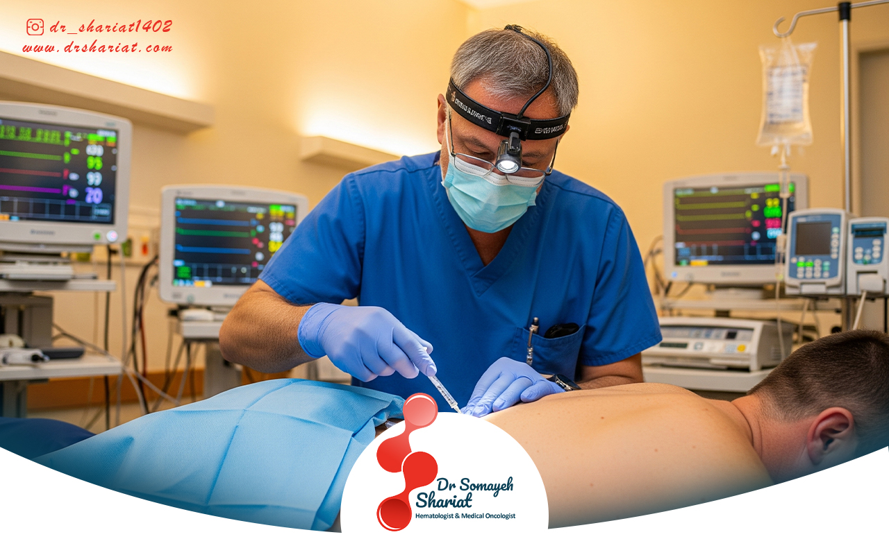 عوارض نمونه برداری از مغز استخوان